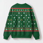 "Auntie" Christmas Sweatshirt — back view