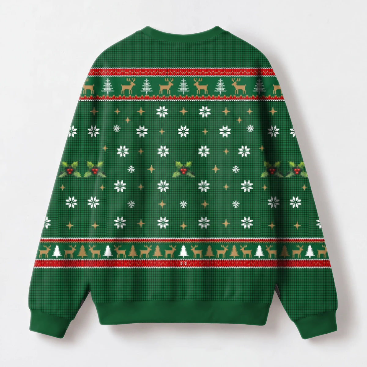 "Auntie" Christmas Sweatshirt — back view