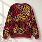 "Mavuno" Cardigan — back view