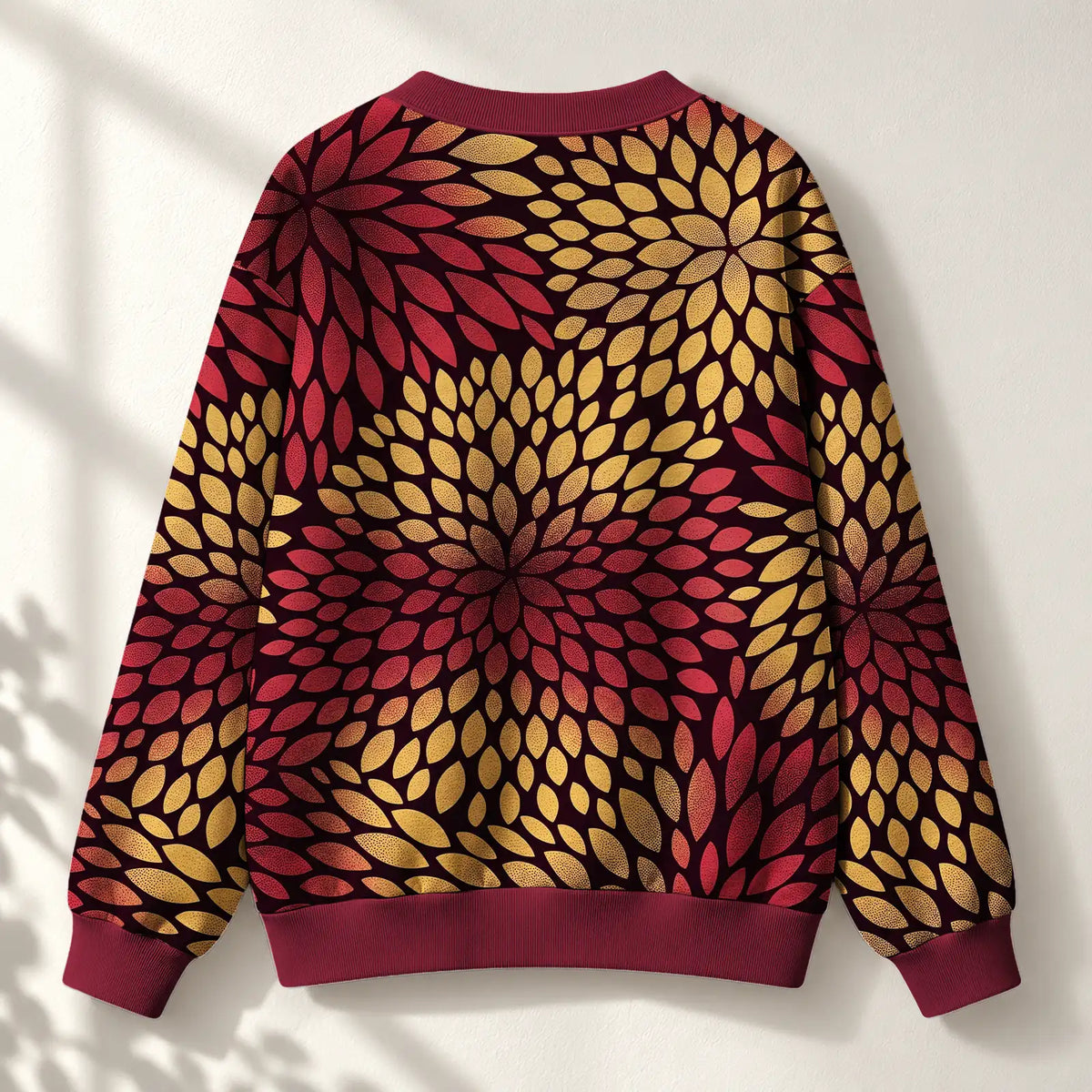 "Mavuno" Cardigan — back view