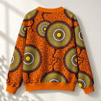 "Mchana" Knitted Cardigan — back view