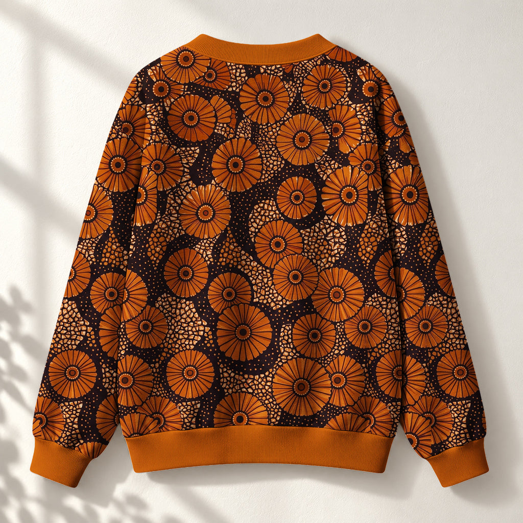"Shada" Knitted Cardigan — back view