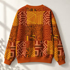"Viraka" Knitted Cardigan — back view