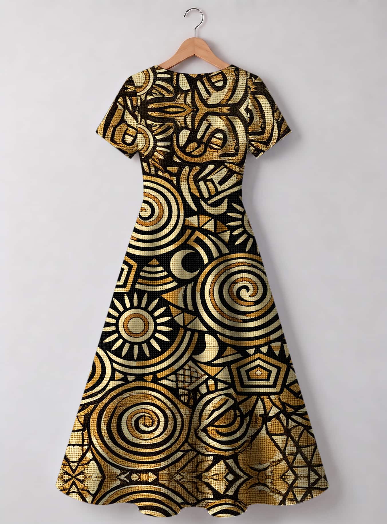 "Sahara" Sweetheart Midi Dress