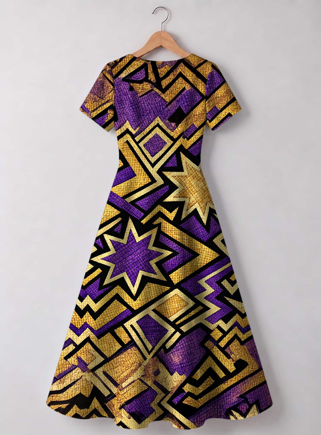 "Sheba" V Neck Midi Dress
