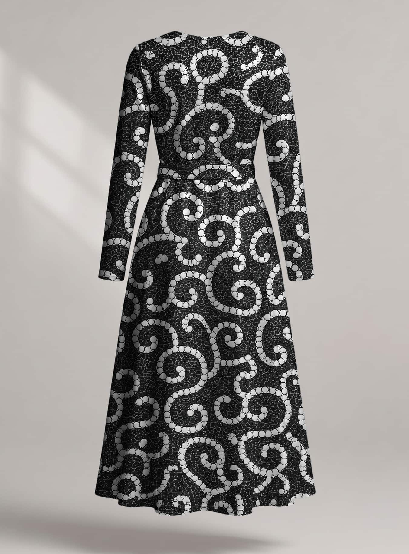 "Duara" Viscose Midi Dress