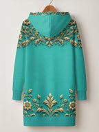 "Heshima" Hoodie Dress