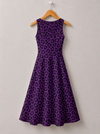 "Purple Leopard" Corset Dress Promo