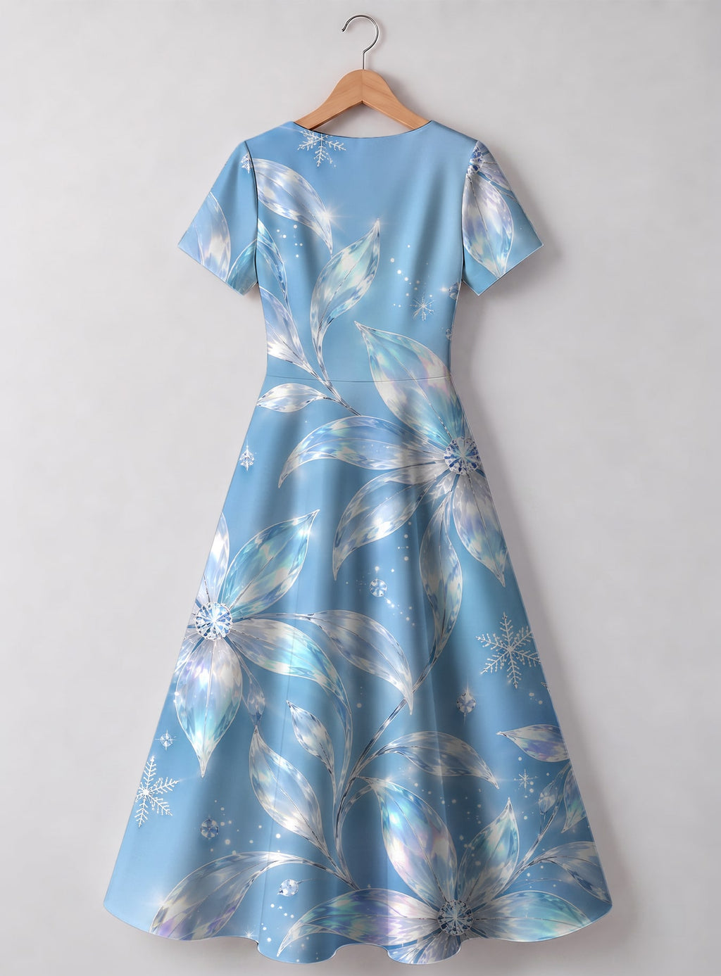 "Umande" Sweetheart Midi Dress