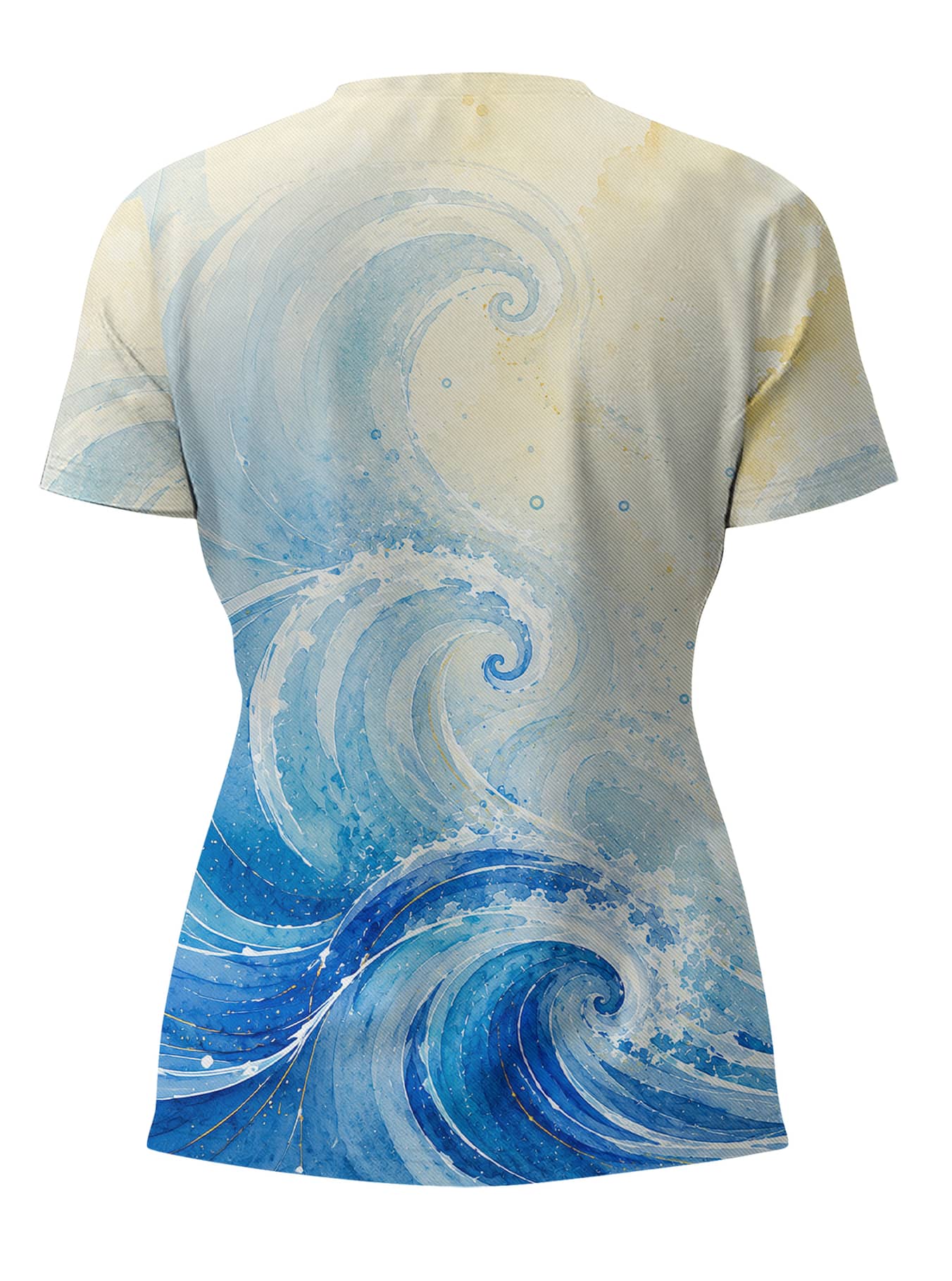 "Samaki" V-Neck T-Shirt