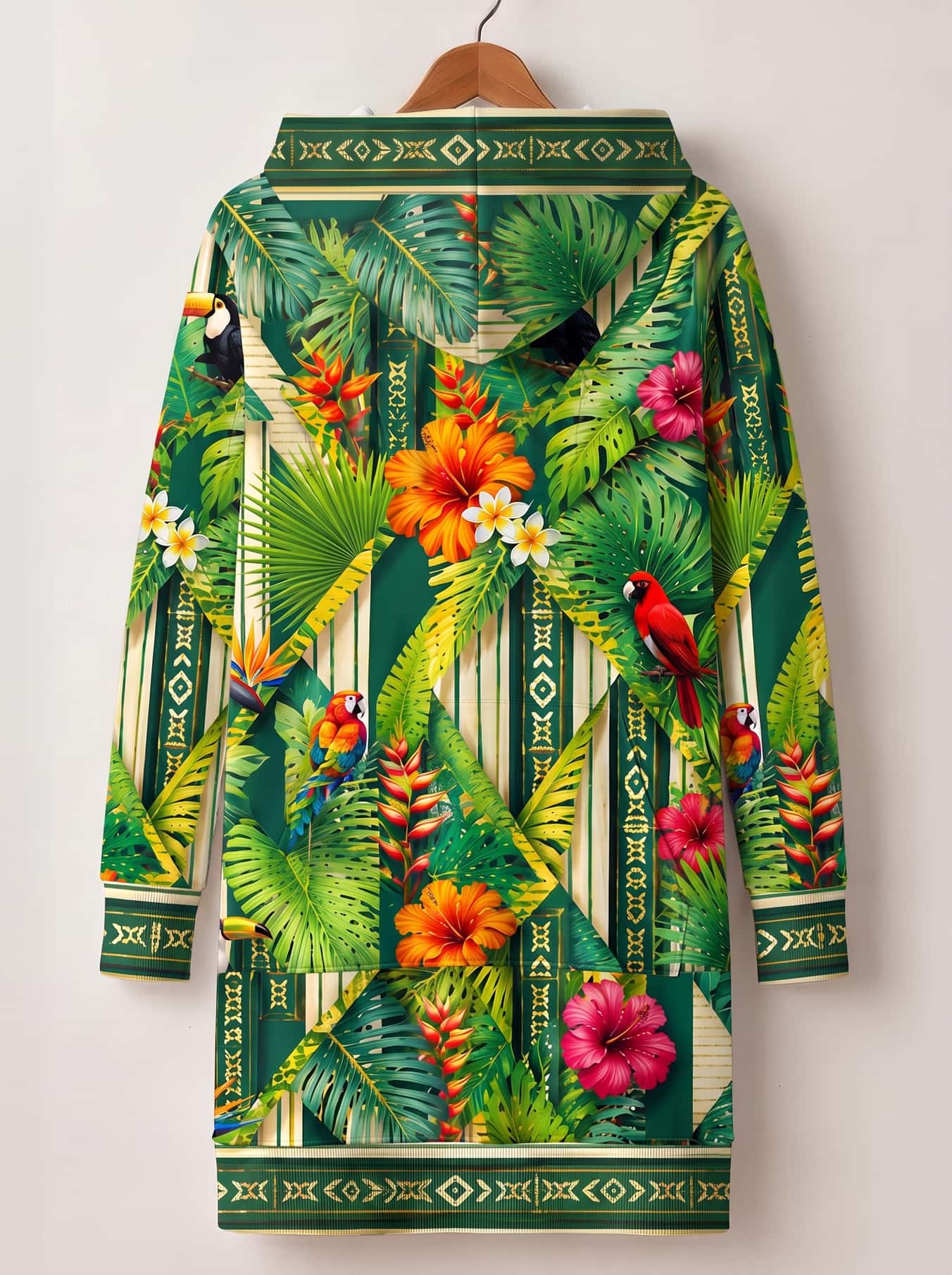 "Msitu" Hoodie Dress