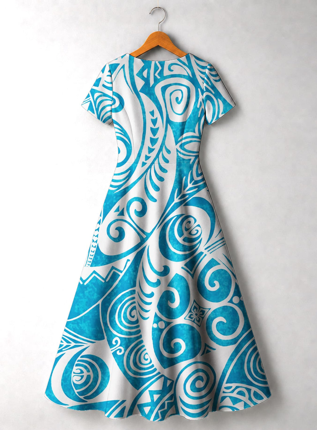 "Nalu" Short Sleeve Maxi Dress