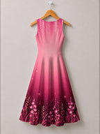 "August Queen Pink" Corset Dress
