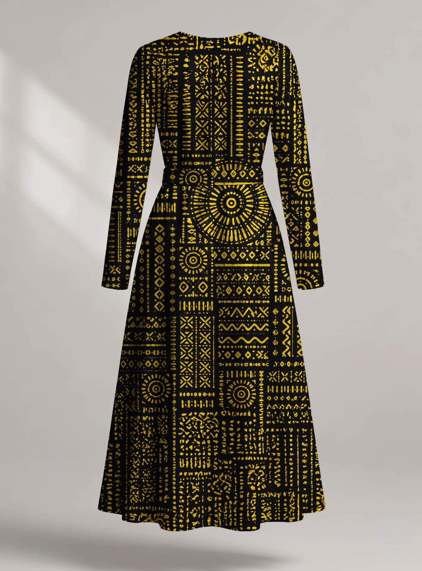 "Lamu" Viscose Midi Dress
