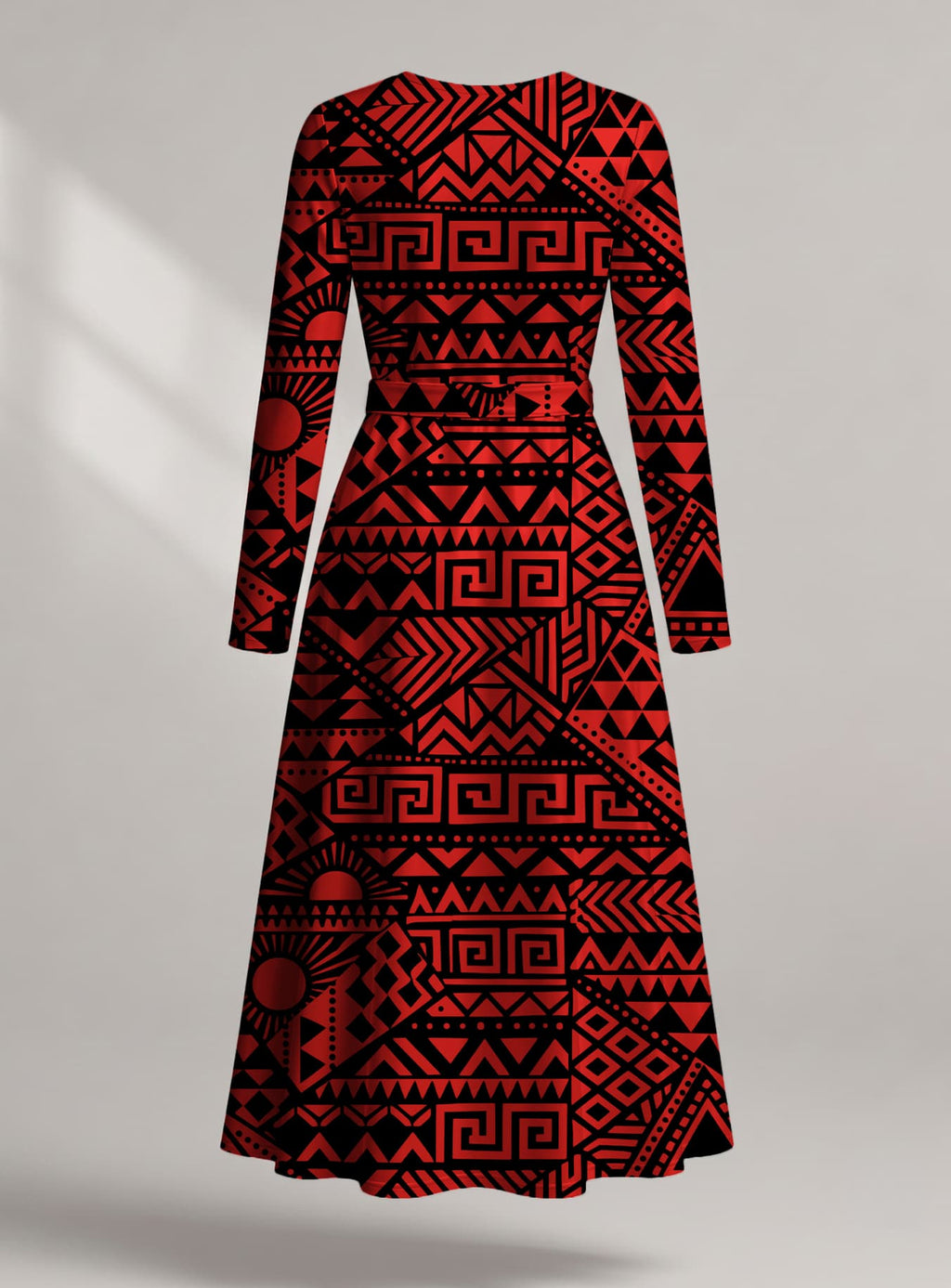 "Shaka" Viscose Midi Dress