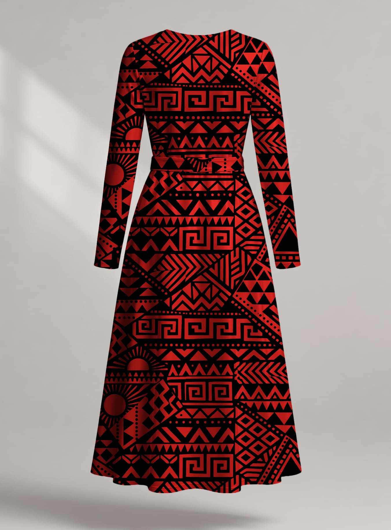 "Shaka" Viscose Midi Dress