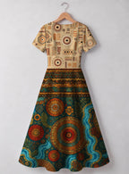 "Mto" Sweetheart Midi Dress