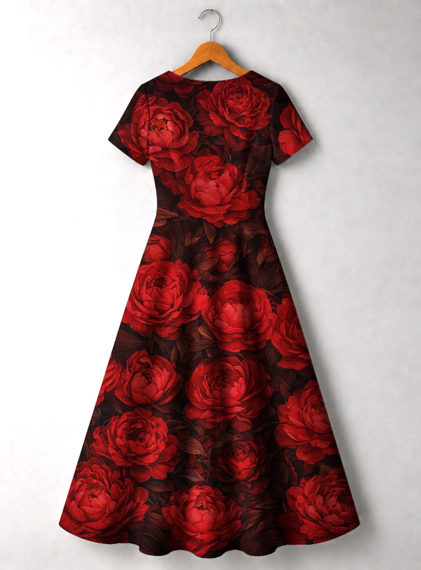 "Tosha" Short Sleeve Maxi Dress