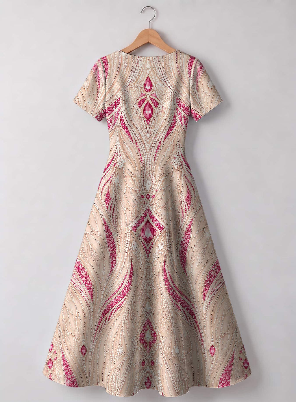 "Vito" Sweetheart Midi Dress
