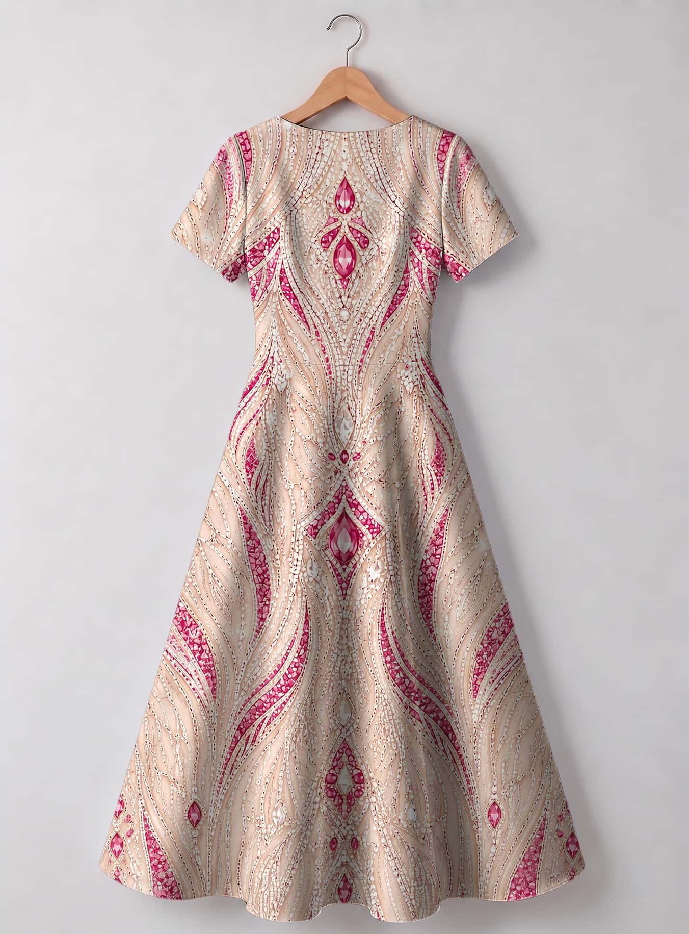 "Vito" Sweetheart Midi Dress