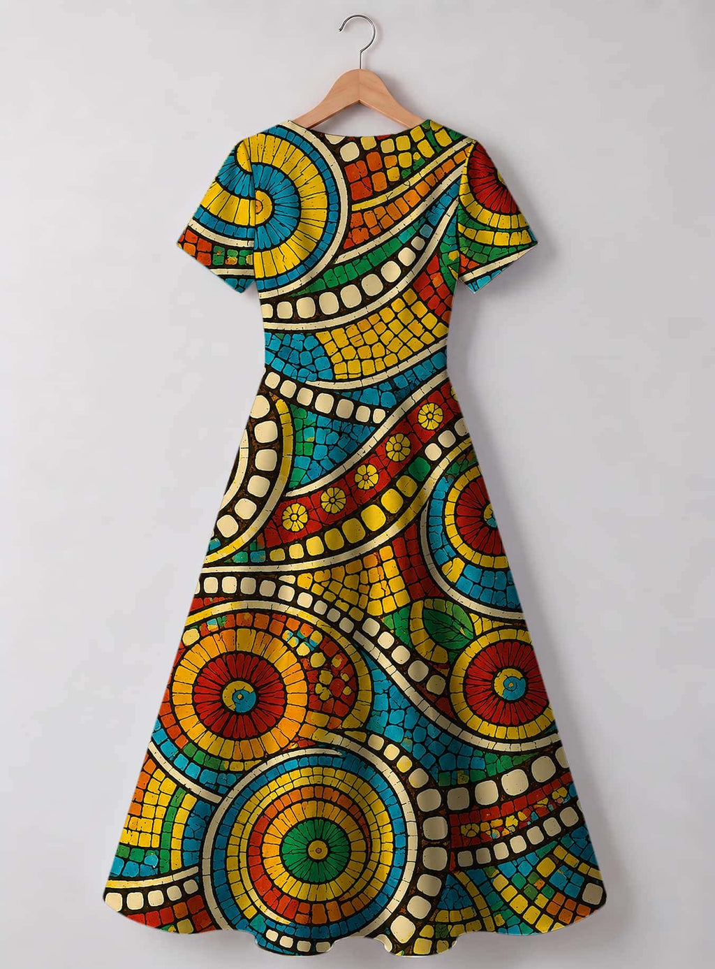 "Taji" Sweetheart Midi Dress