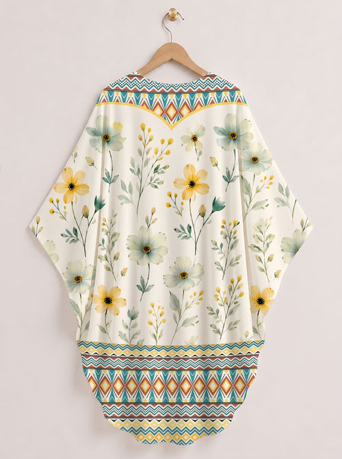 "Alizeti" Kaftan Dress