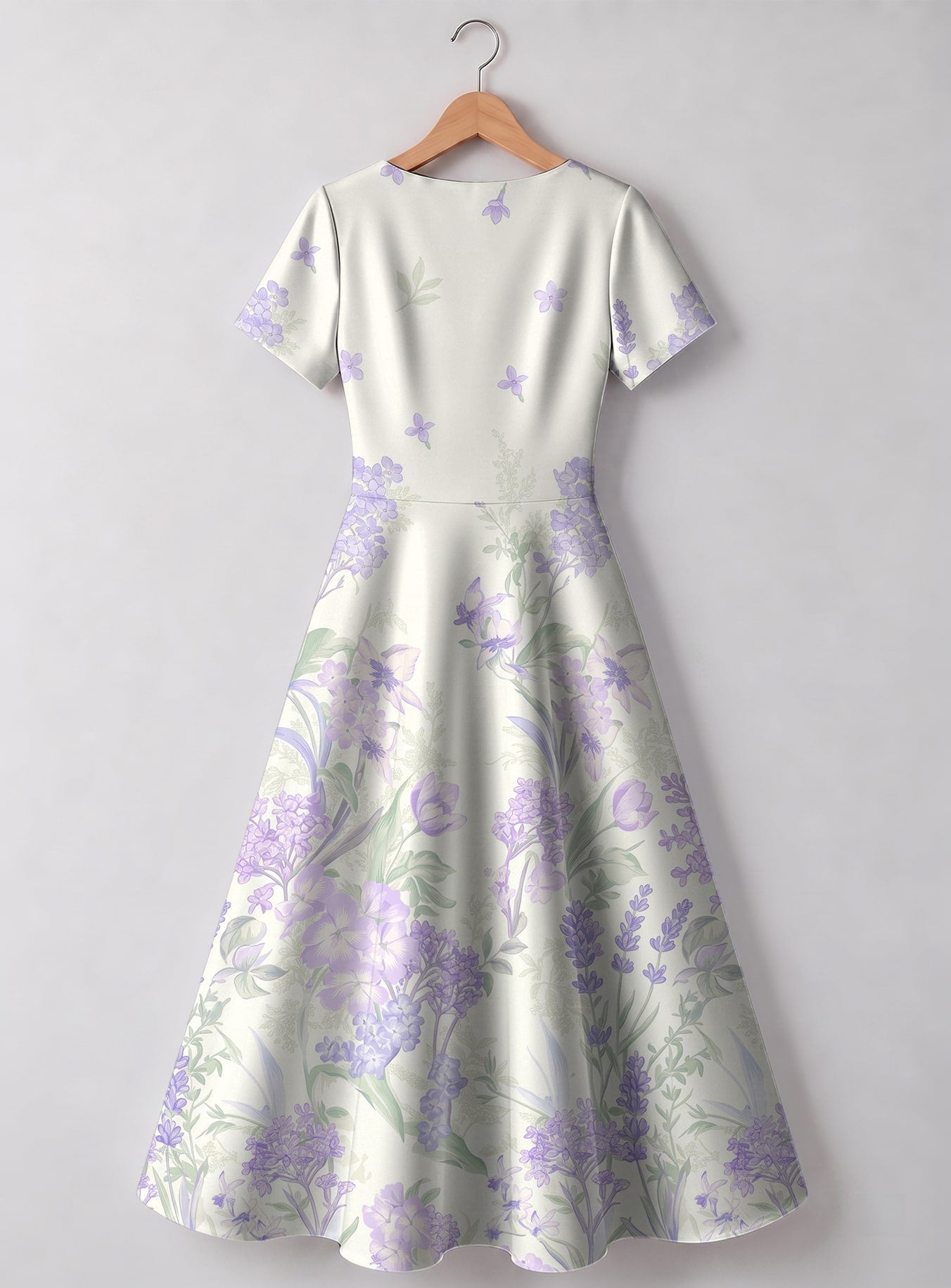 "Urujuani" Sweetheart Midi Dress