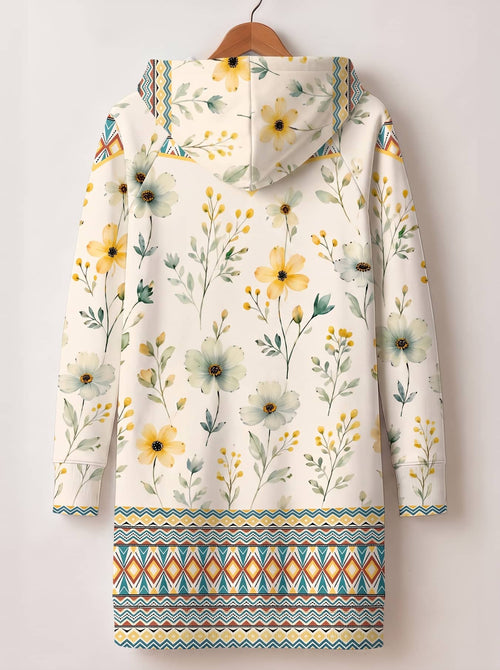 "Alizeti" Hoodie Dress