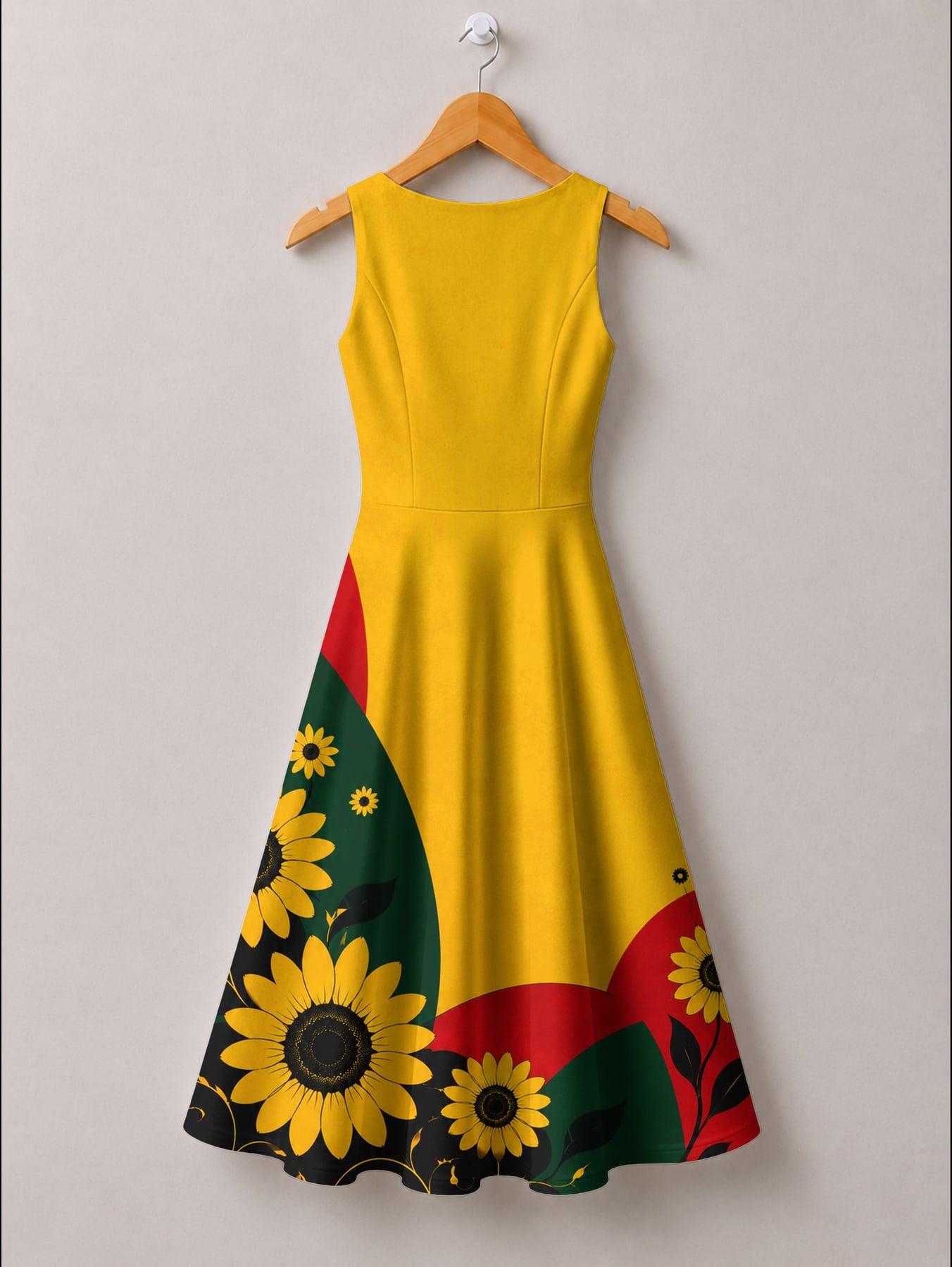 "August Queen Sunflower" Corset Dress