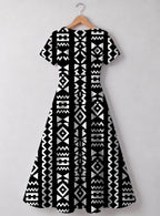 "Kuba" Sweetheart Midi Dress