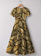 "Ashanti" Sweetheart Midi Dress