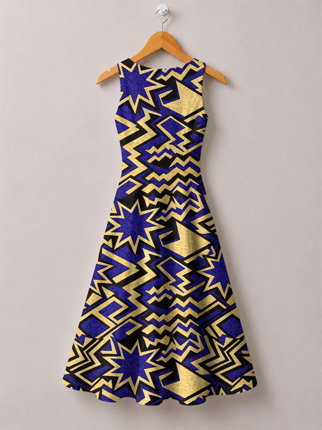 Royal Blue Sheba Corset Dress