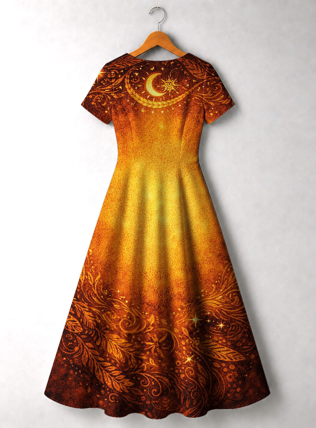 "Amara" Short Sleeve Maxi Dress