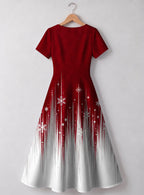 "Mwali" Sweetheart Midi Dress