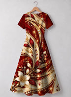 "Hariri" Sweetheart Midi Dress Promo