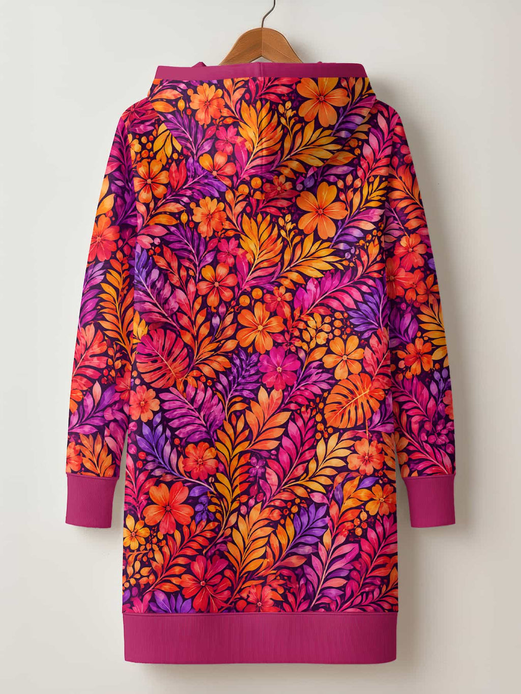 "Waridi" Hoodie Dress