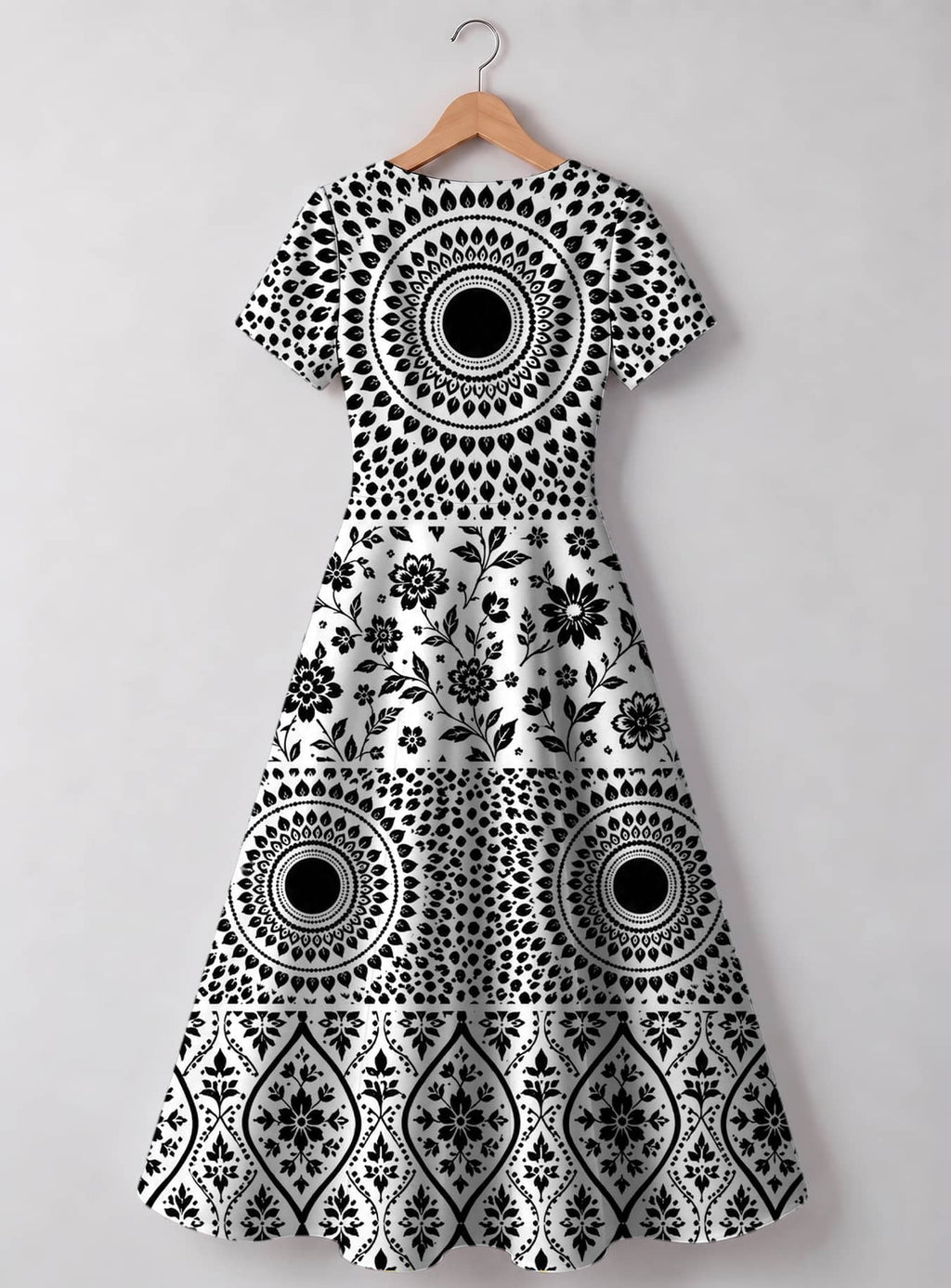 "Mwanga" Sweetheart Midi Dress