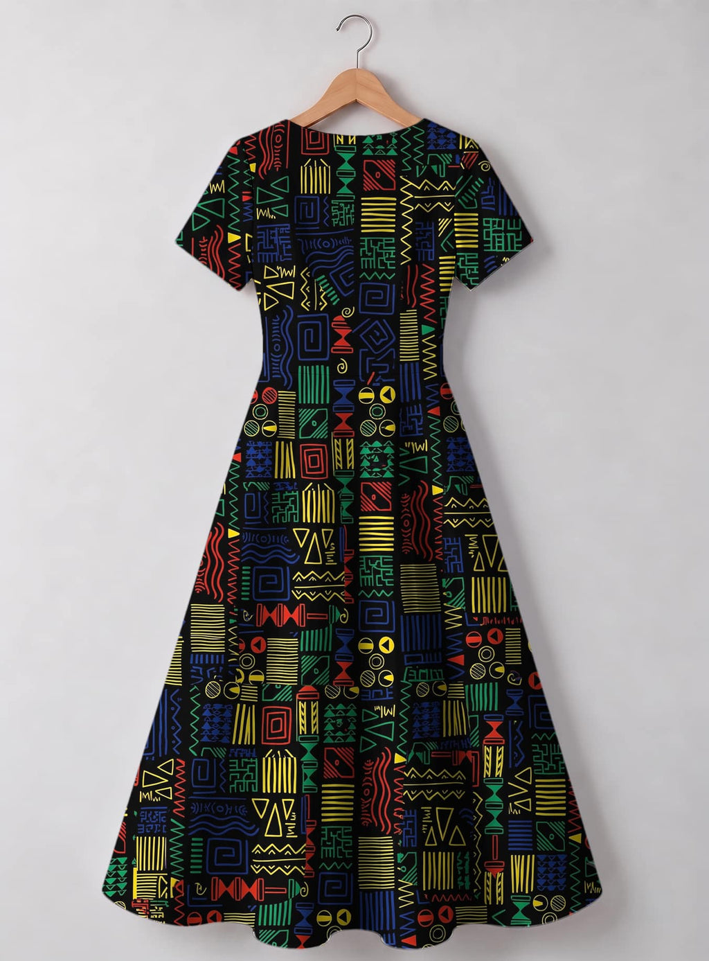 "Michoro" Sweetheart Midi Dress
