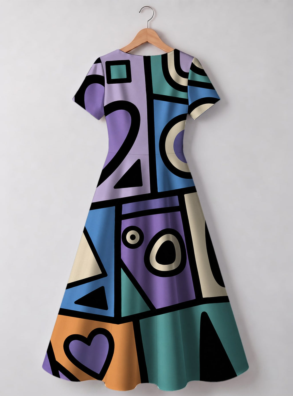 "Sanaa" Sweetheart Midi Dress