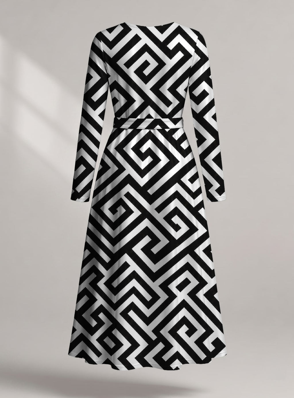 "Zamu" Viscose Midi Dress