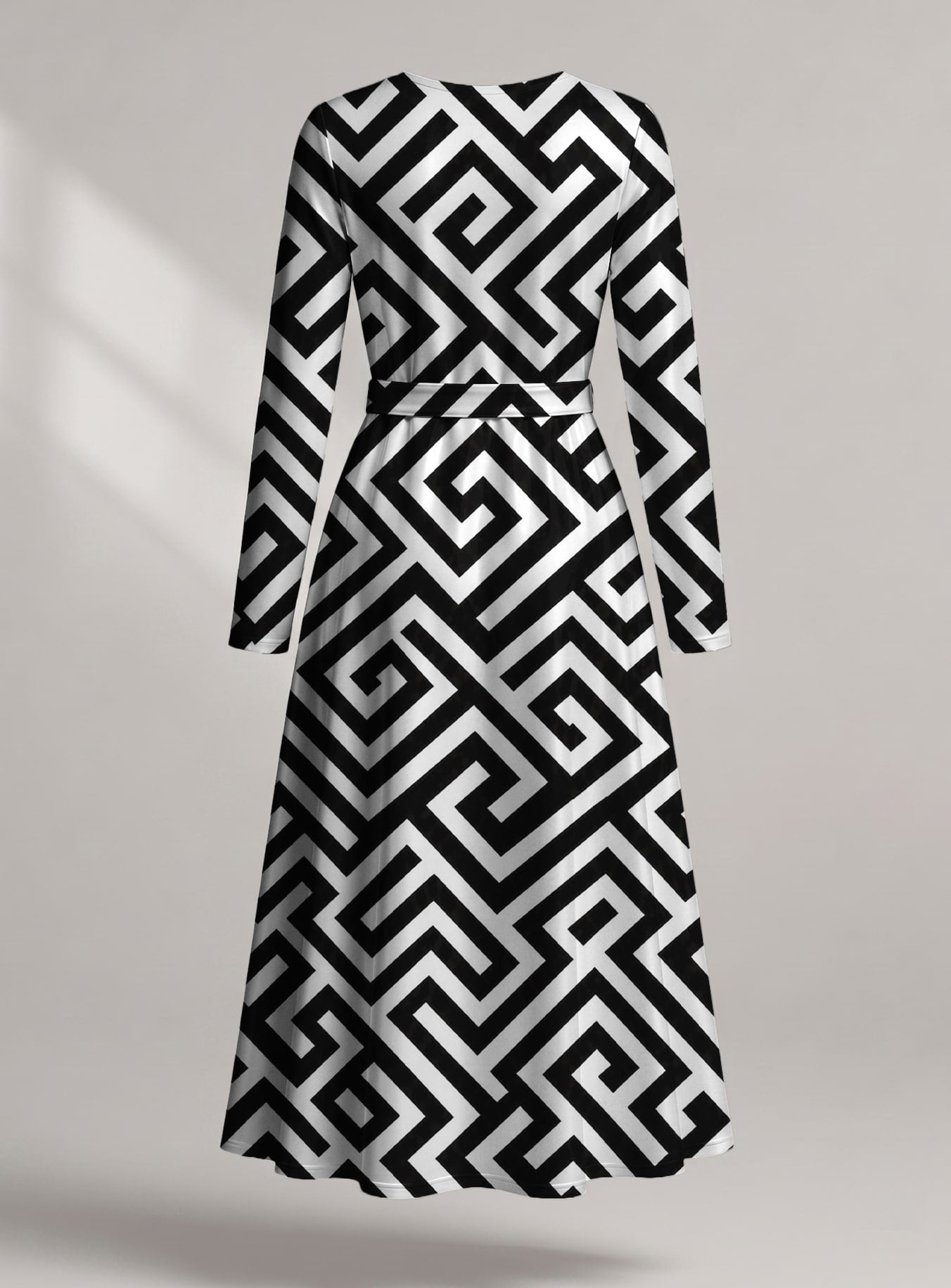 "Zamu" Viscose Midi Dress