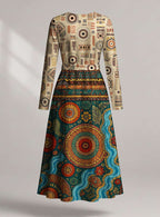 "Mto" Viscose Midi Dress