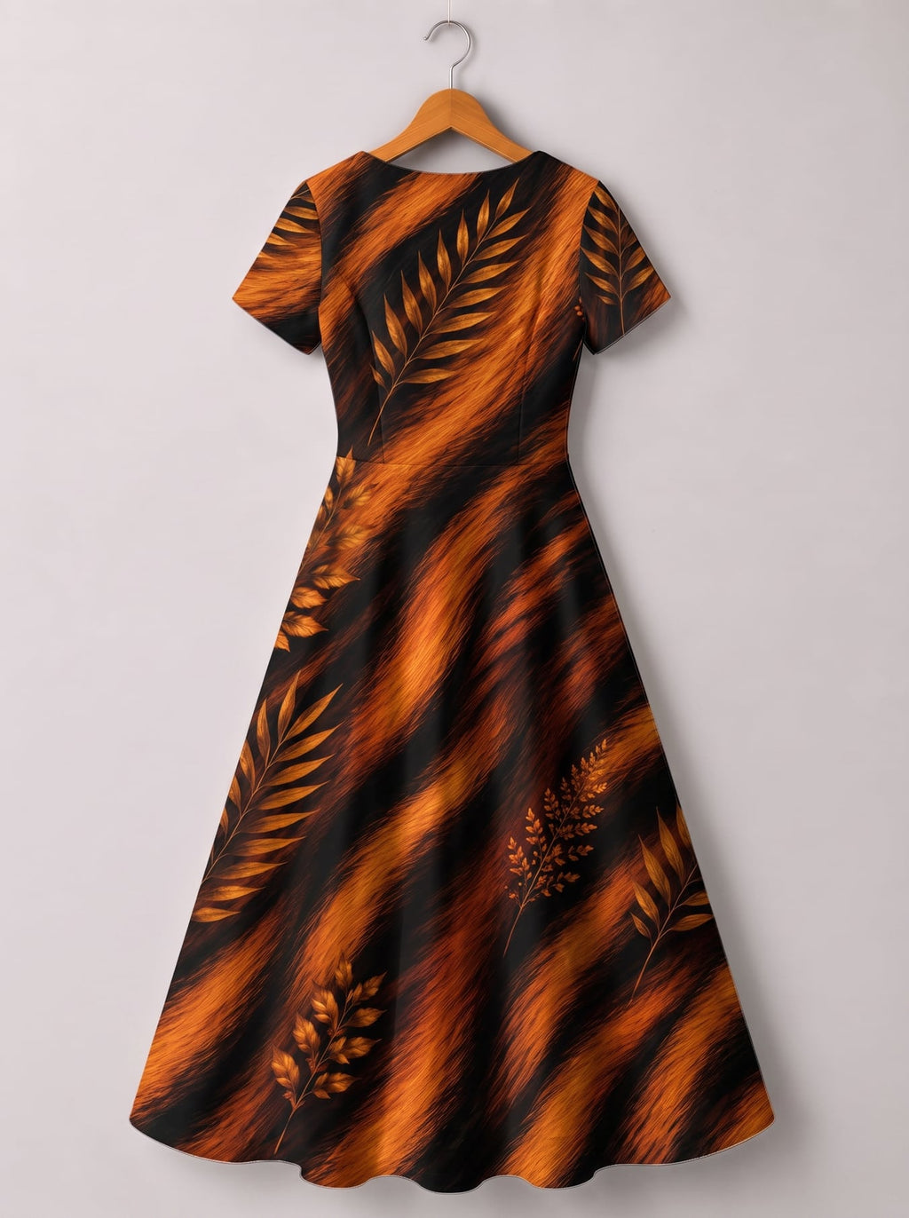"Moto" Short Sleeve Maxi Dress