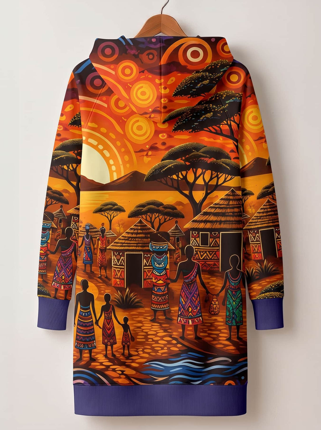 "Kijiji" Hoodie Dress