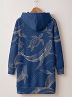 "Pwani" Hoodie Dress
