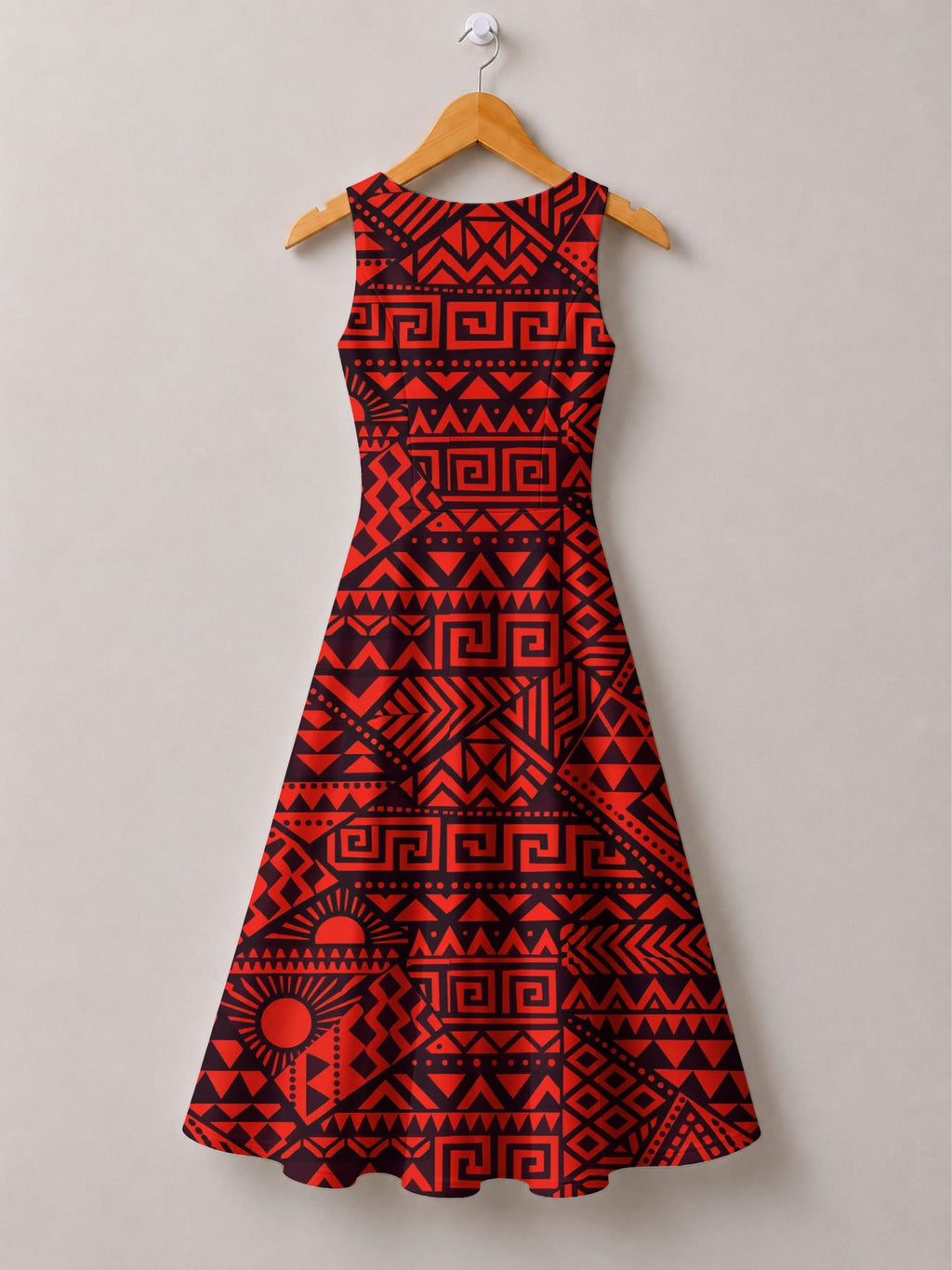 "Shaka" Burgundy Corset Dress
