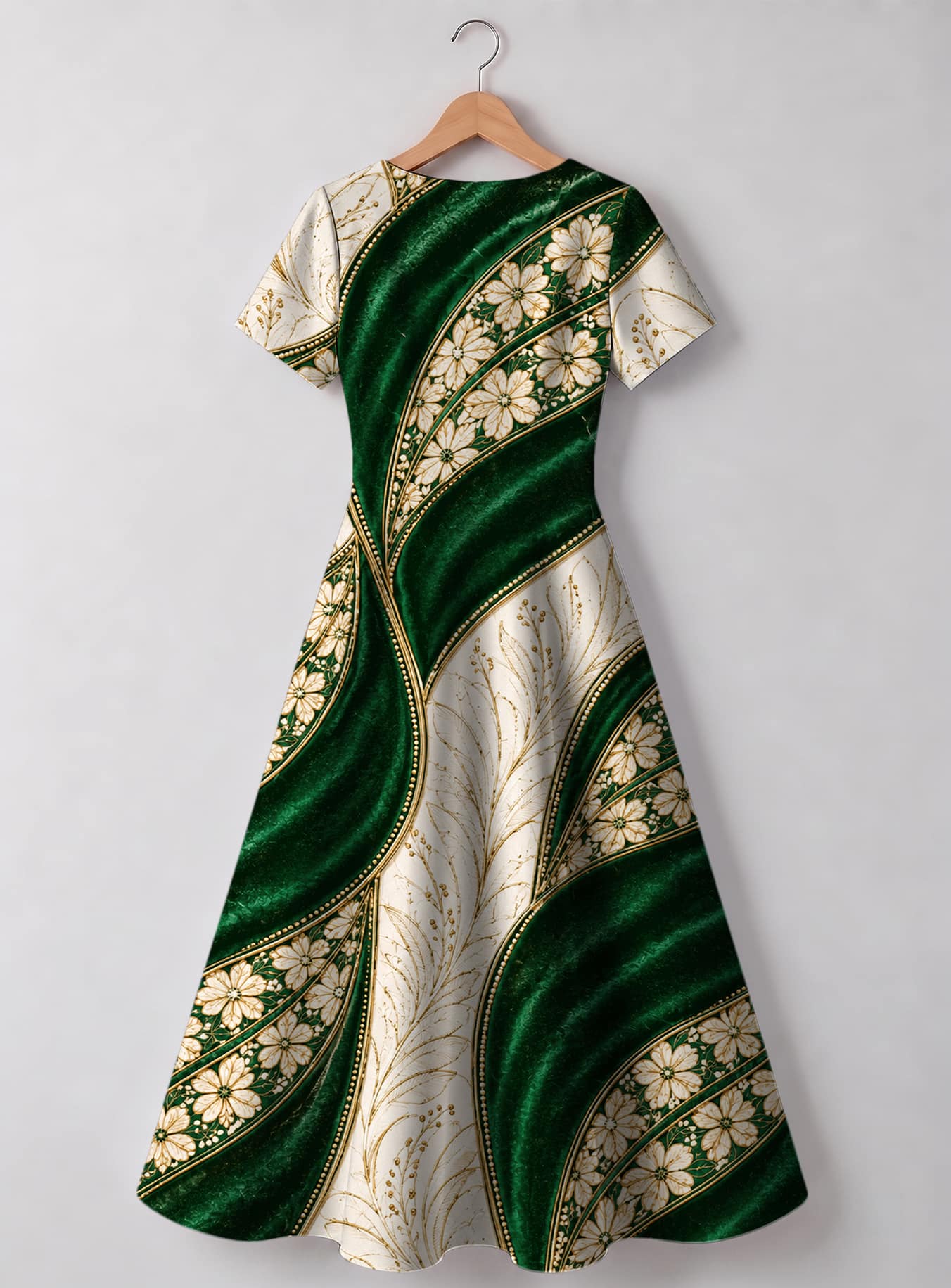 "Maile" Sweetheart Midi Dress