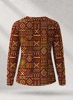 "Mudcloth" Long Sleeve Shirt