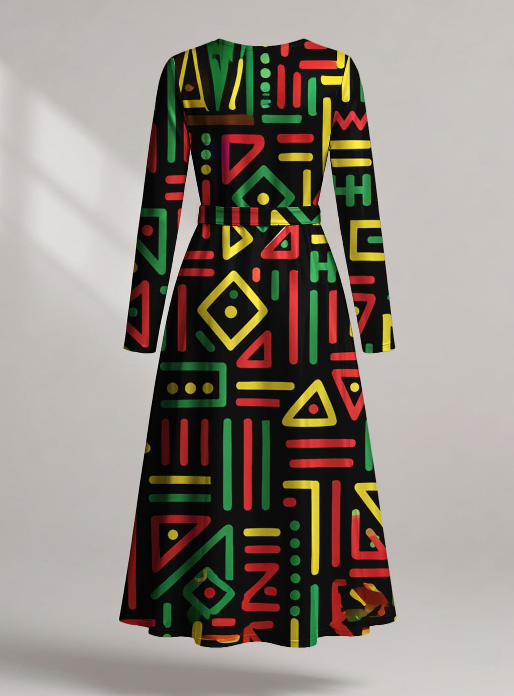 "Nairobi" Viscose Midi Dress
