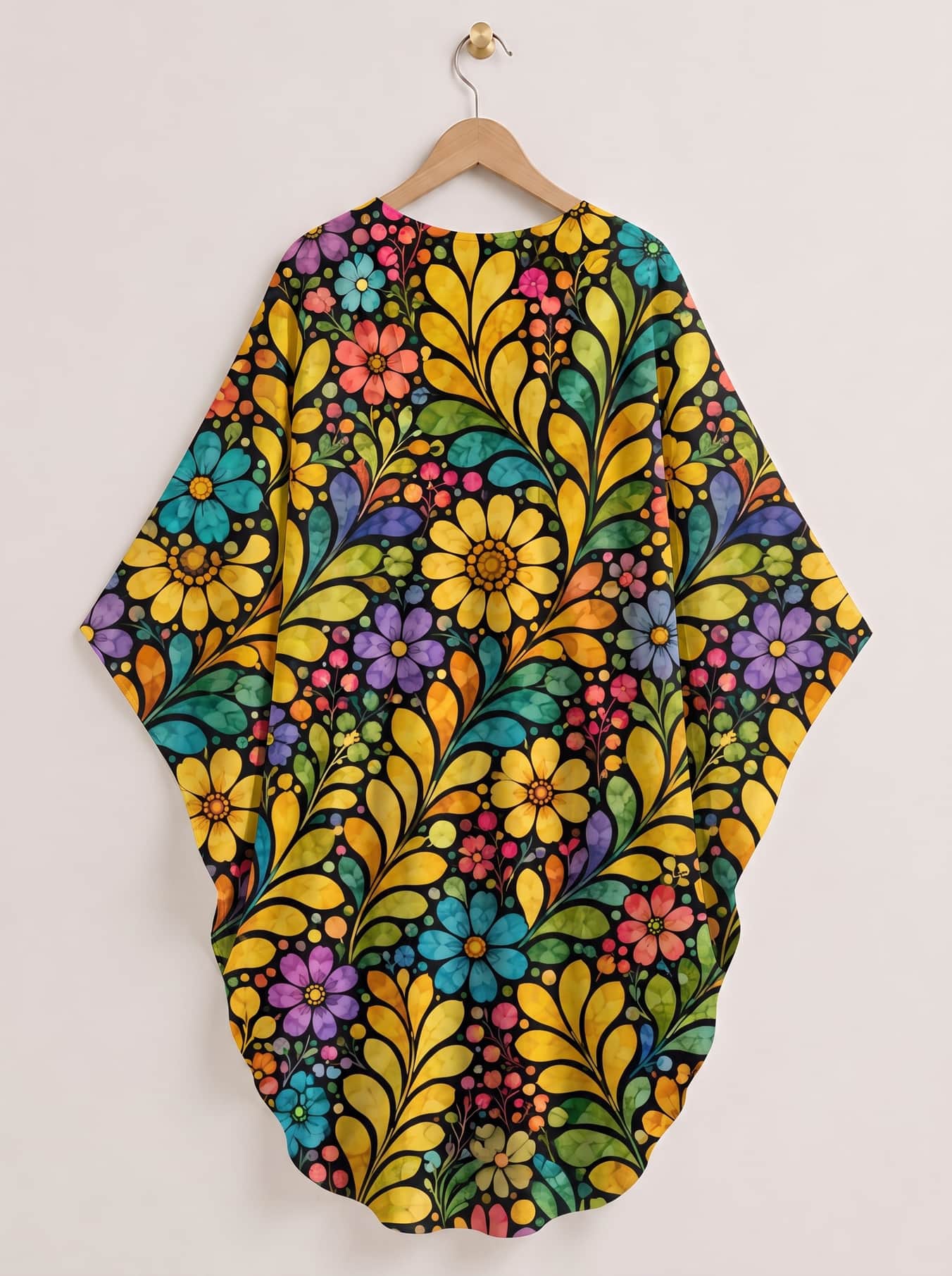 "Njano" Kaftan Dress